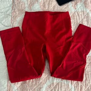 lululemon size 2 leggings wunder train.